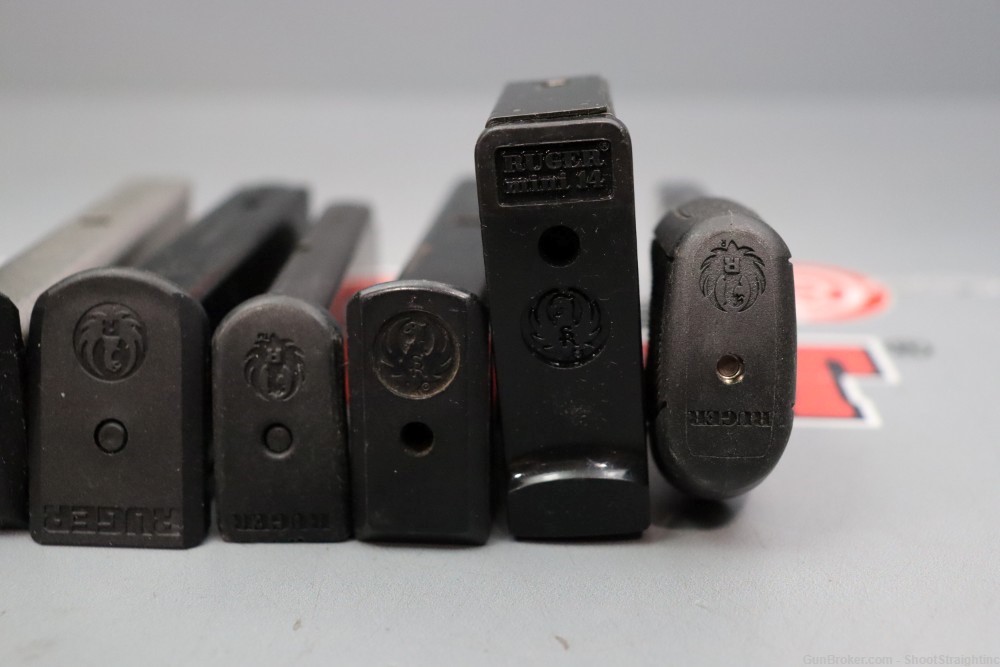 Lot O' Eight (8) Random Ruger Magazines (OEM)-img-4