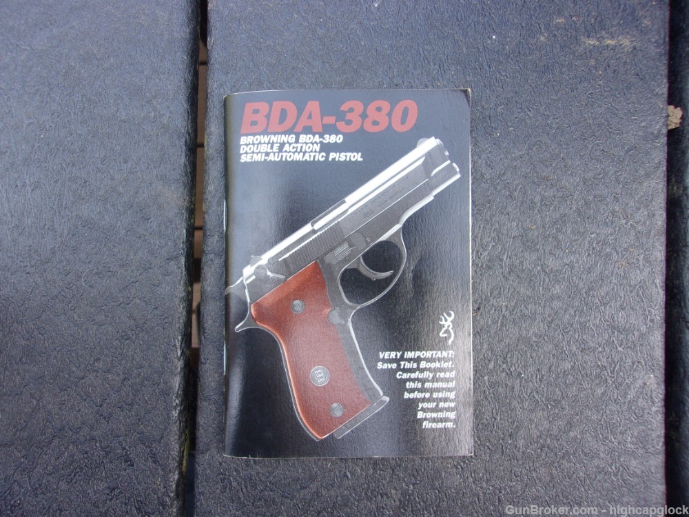Browning BDA-380 .380 3.75" Semi Auto Pistol w/ Hi Cap Mags CLEAN $1START-img-22