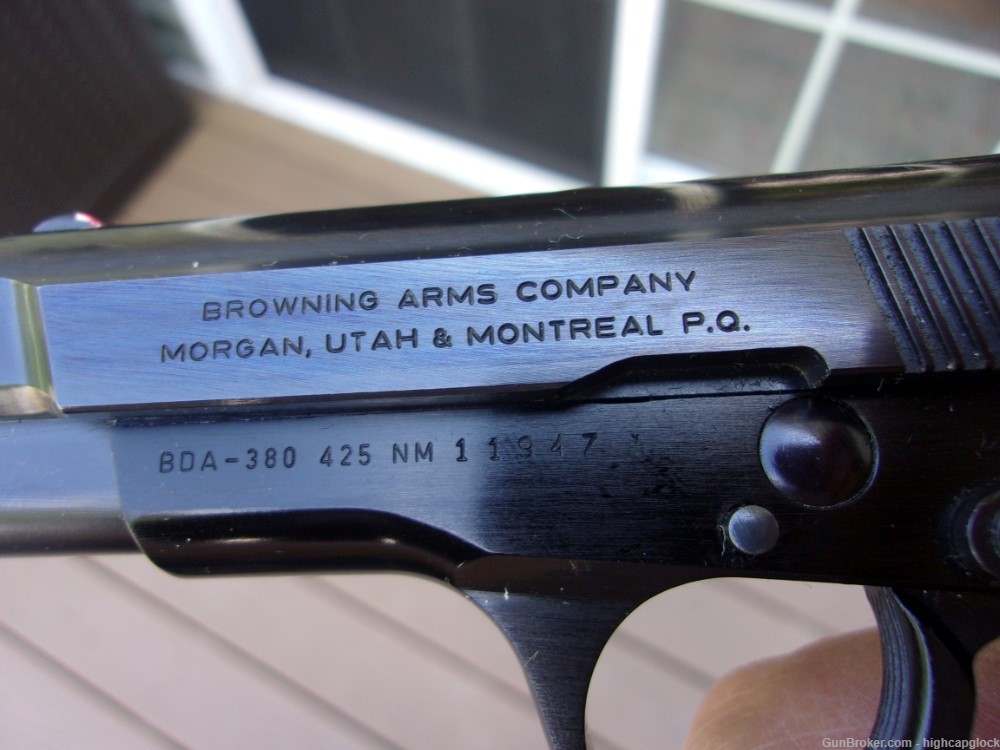 Browning BDA-380 .380 3.75" Semi Auto Pistol w/ Hi Cap Mags CLEAN $1START-img-8