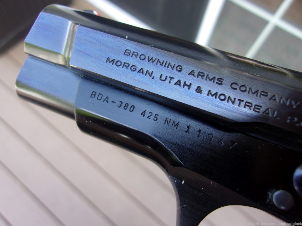 Browning BDA-380 .380 3.75" Semi Auto Pistol w/ Hi Cap Mags CLEAN $1START-img-9