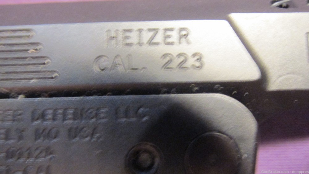 Heizer Defense Pocket AR Pistol Ported .223cal-img-5