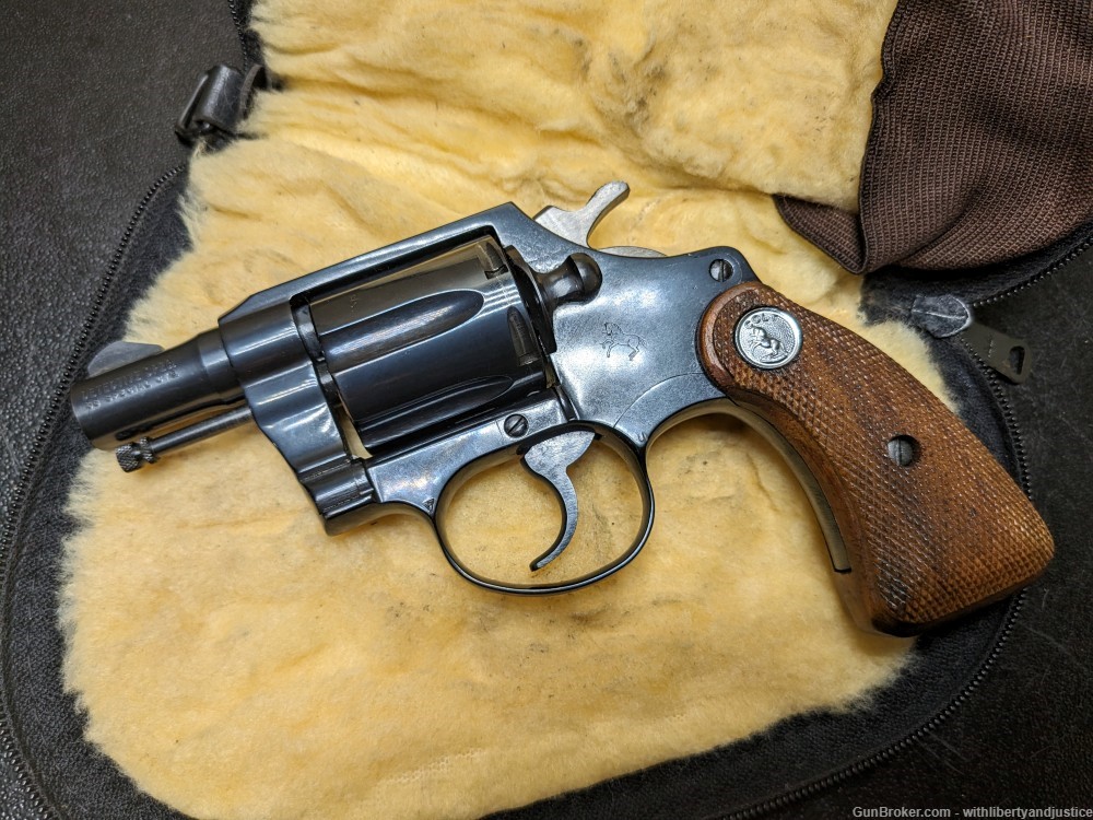 OLD RARE Colt Detective Special Revolver .38 Colt Police 2" BLUED POLICE-img-0