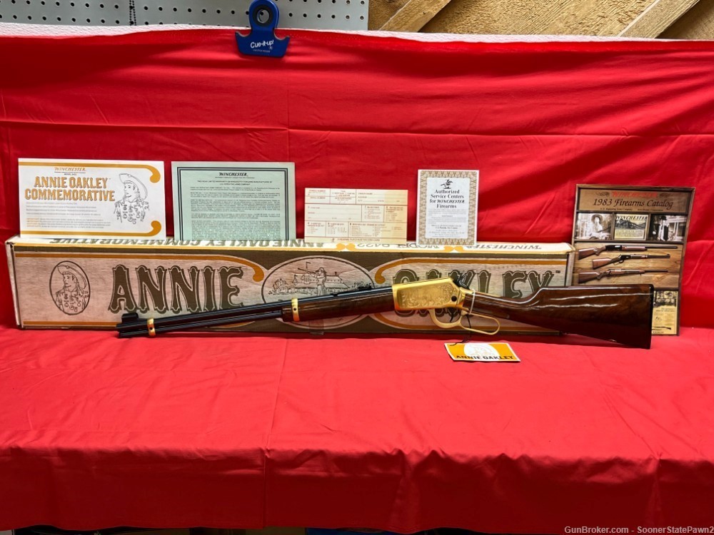 Winchester 9422 XTR Annie Oakley 22lr 20.50" Lever Action Rifle - w/ Box-img-0