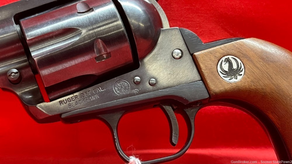 Ruger Blackhawk 357 Magnum 6.50" Single Action Revolver Mfg 1968 3 Screw-img-2