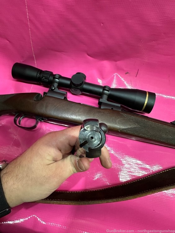 Winchester model 70 featherweight pre 67 .270 win 22” mfg 1956 with leupold-img-17
