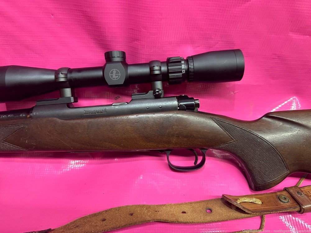 Winchester model 70 featherweight pre 67 .270 win 22” mfg 1956 with leupold-img-3