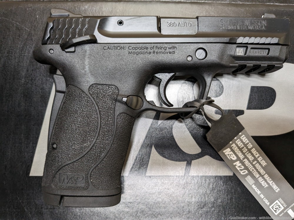 NEW - Smith & Wesson M&P380 Shield EZ M2.0 S&W M&P 380ACP Shield 2 MAGS BOX-img-2