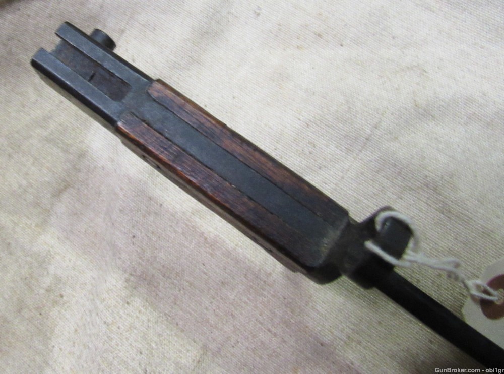 Late WWII Japanese Type 30 Bayonet & Wood Scabbard -img-5