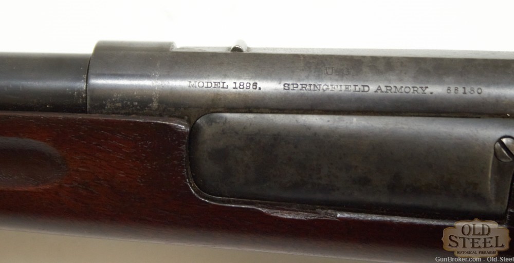 Springfield 1896 Krag Jorgensen Saddle Ring Carbine 30-40 ANTIQUE MFG 1895-img-12