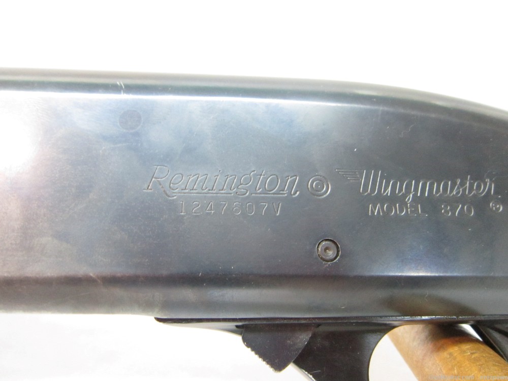 Remington Model 870 Wingmaster in 12 GA., 28" Modified, C. 1978-img-25
