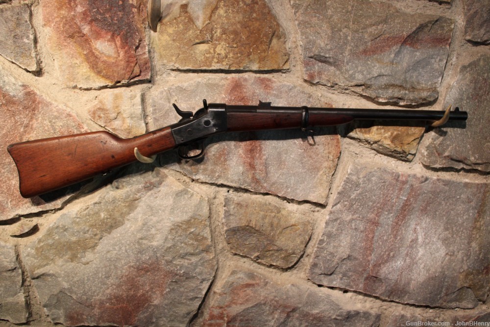 Remington Model 1897 Spanish 43 Cal Rolling Block Carbine NICE! PENNY START-img-0