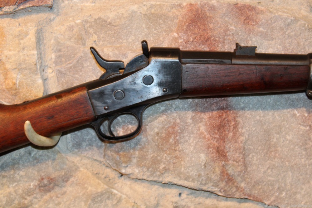 Remington Model 1897 Spanish 43 Cal Rolling Block Carbine NICE! PENNY START-img-2