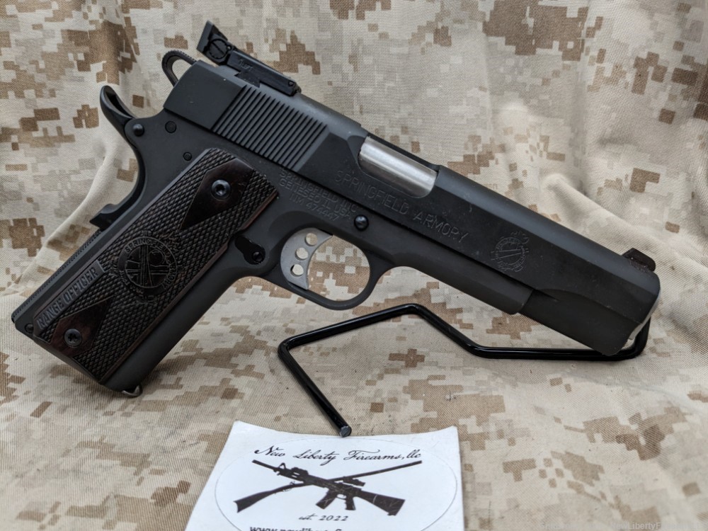 Springfield Armory 1911-A1 9MM Range Officer Target Pistol USED VG-img-3