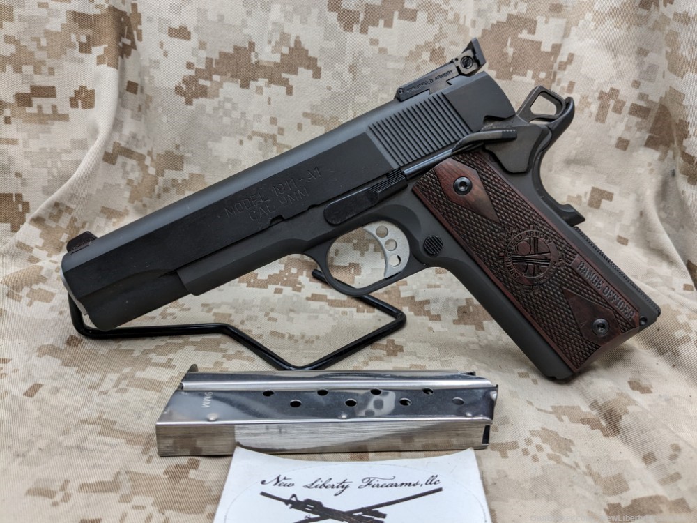 Springfield Armory 1911-A1 9MM Range Officer Target Pistol USED VG-img-2