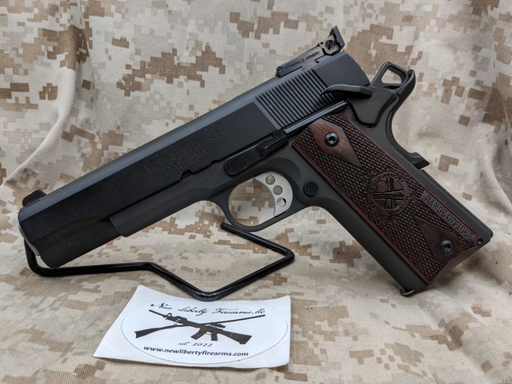 Springfield Armory 1911-A1 9MM Range Officer Target Pistol USED VG-img-1
