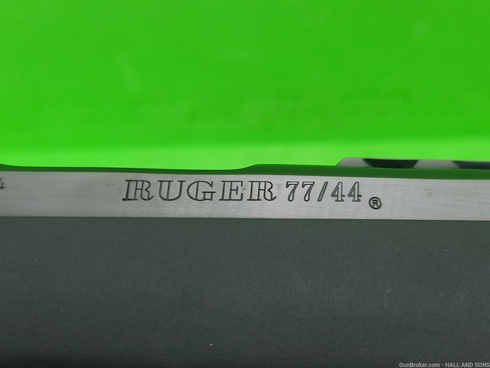 Ruger 77/44 * 44 Mag * BORN 2015 BLUE STEEL + 18.5" BARREL Detachable Mag -img-36