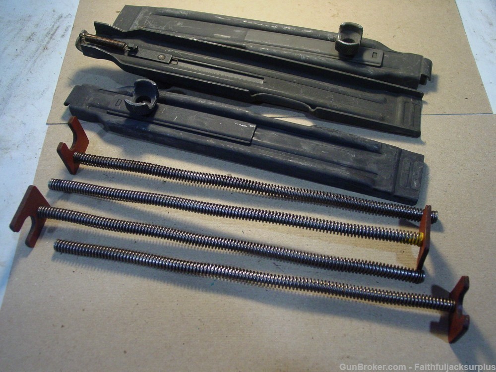 UZI Recoil Spring + Top Cover Surplus Military Parts Kit lot-img-4