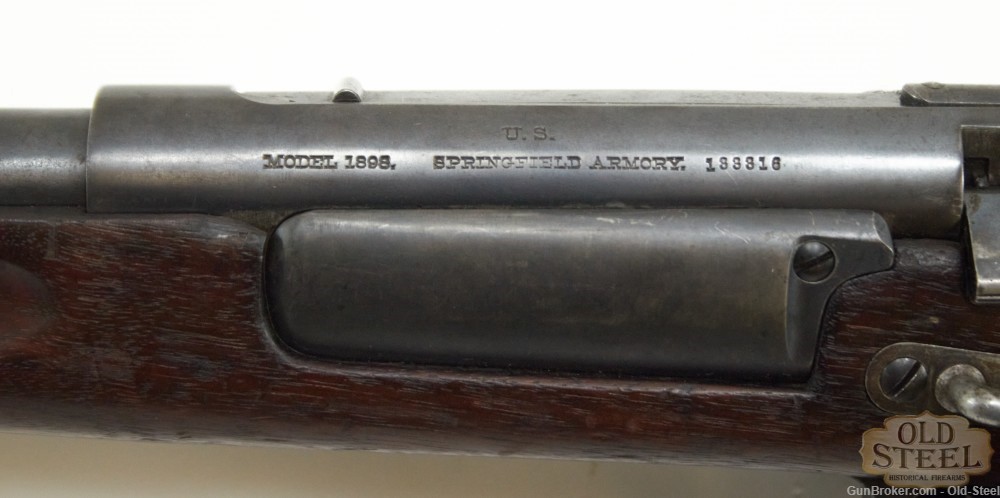 Springfield 1898 Krag Jorgensen Saddle Ring Carbine 30-40 Krag C&R MFG 1899-img-13