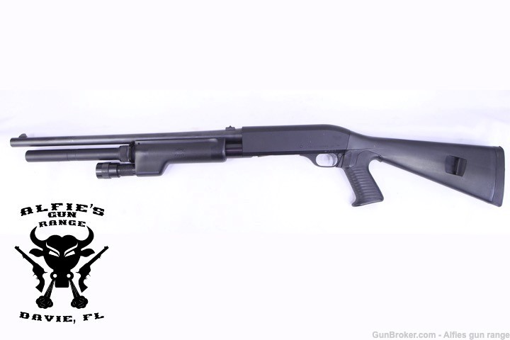 Benelli M1 Super 90 12Ga 7RD Tactical Shotgun-img-0