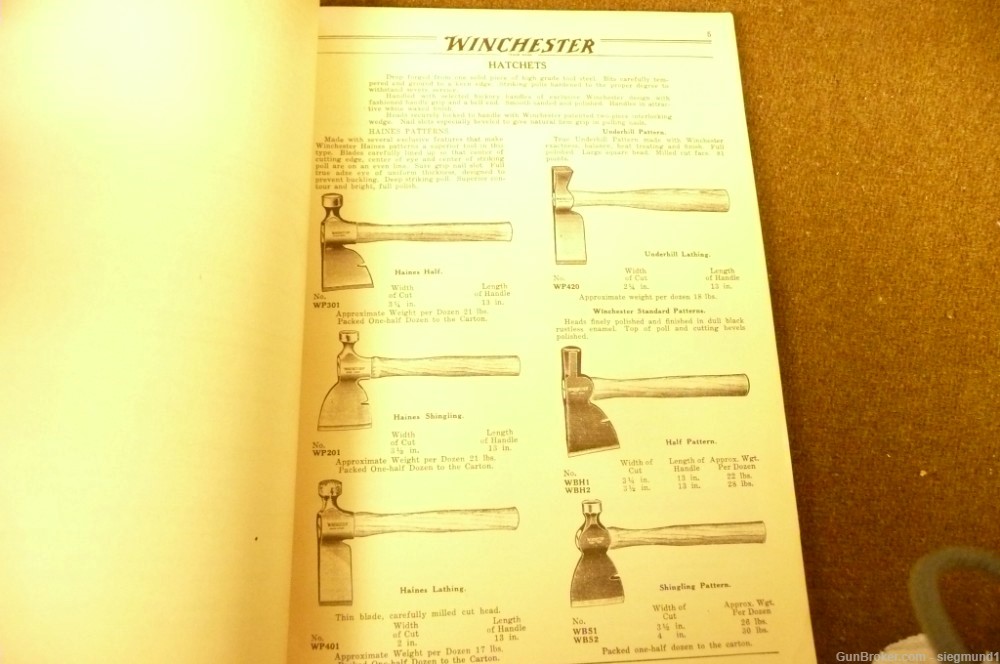 Winchester Catalog, Vintage 1926 EXCELLENT +-img-5