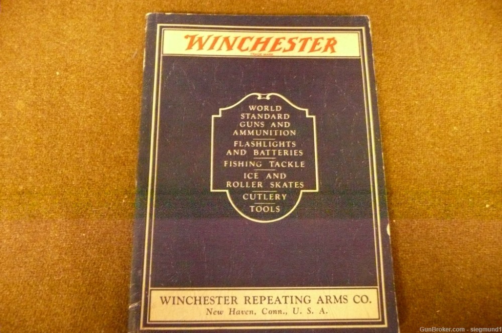Winchester Catalog, Vintage 1926 EXCELLENT +-img-0