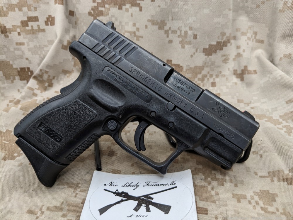 Springfield Armory XD-9 Subcompact Pistol 9MM Used w/ 1-13 rd Mag Good-img-2