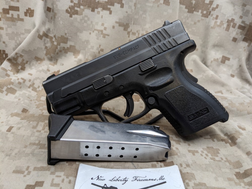 Springfield Armory XD-9 Subcompact Pistol 9MM Used w/ 1-13 rd Mag Good-img-1