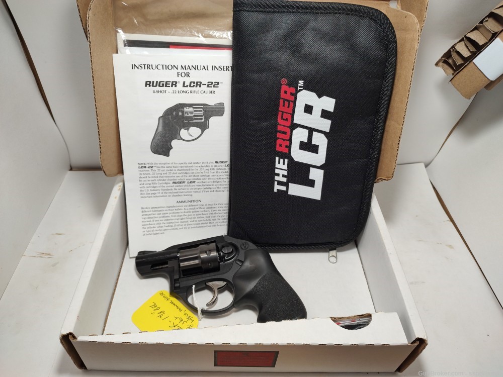 Ruger LCR .22 LR revolver-img-0