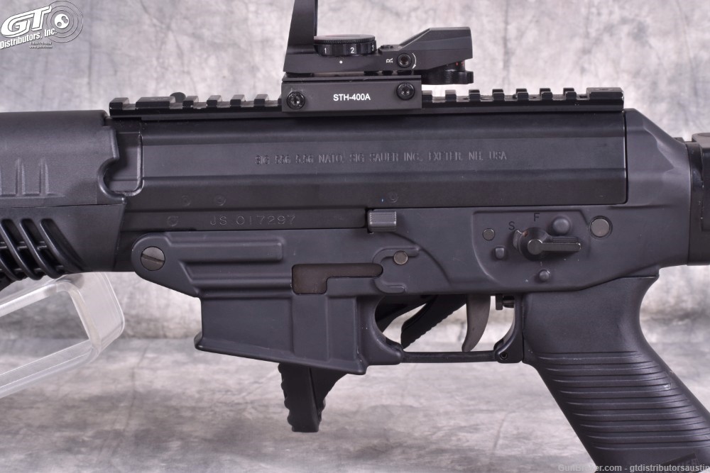 Sig Sauer 556 rifle with SIGARMS folding stock-img-2