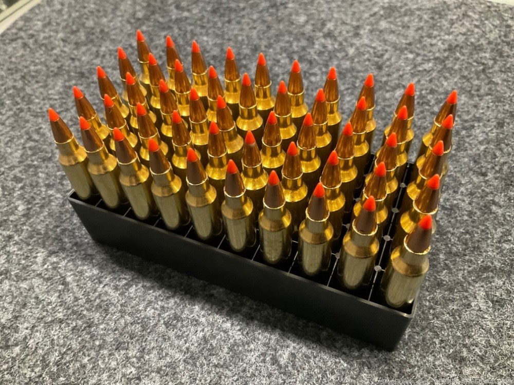 NEW Fiocchi 204 RUGER ammo rifle ammuntion v-max USA 32 grain brass 50 box-img-2