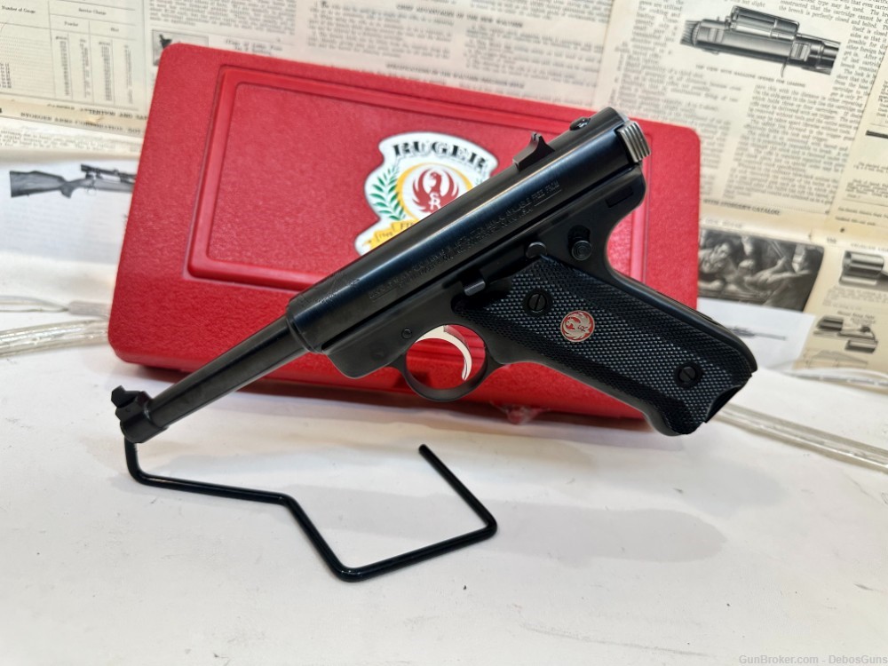 RUGER MARK II MKII 22LR 50 YEARS 1949 TO 1999 LIKE NEW! PANNY AUCTION!-img-0