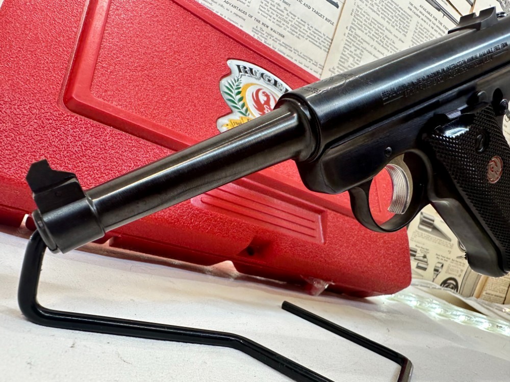 RUGER MARK II MKII 22LR 50 YEARS 1949 TO 1999 LIKE NEW! PANNY AUCTION!-img-2