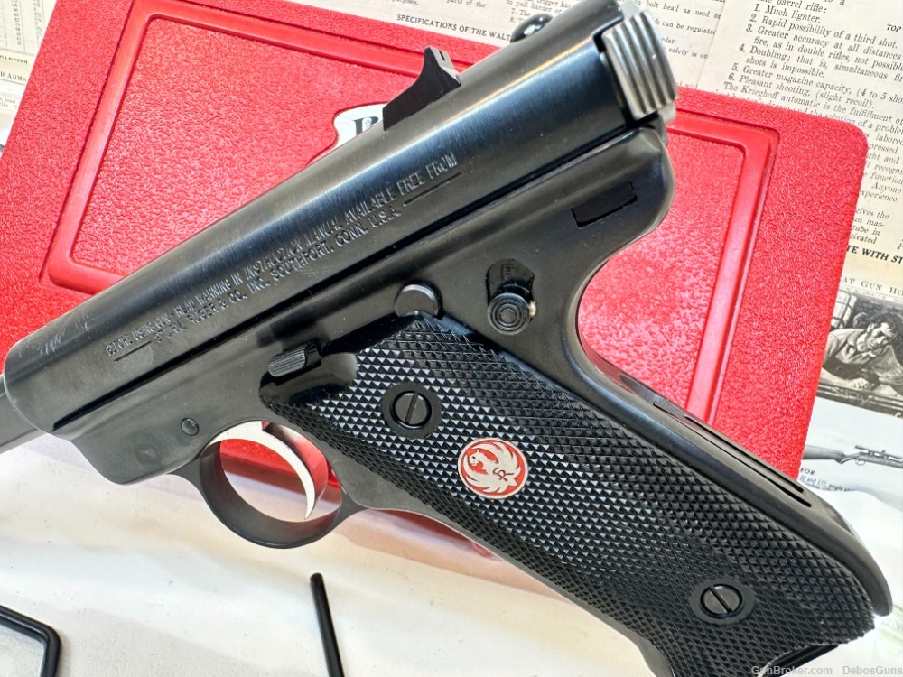 RUGER MARK II MKII 22LR 50 YEARS 1949 TO 1999 LIKE NEW! PANNY AUCTION!-img-1