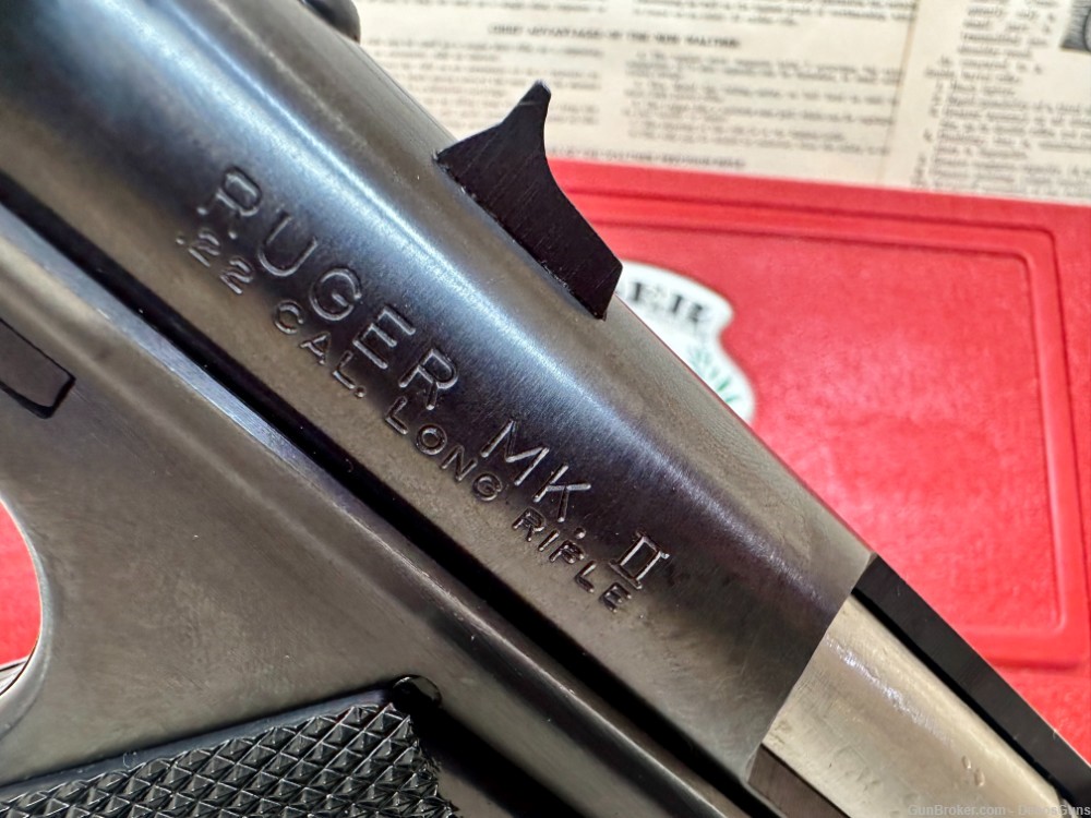 RUGER MARK II MKII 22LR 50 YEARS 1949 TO 1999 LIKE NEW! PANNY AUCTION!-img-4