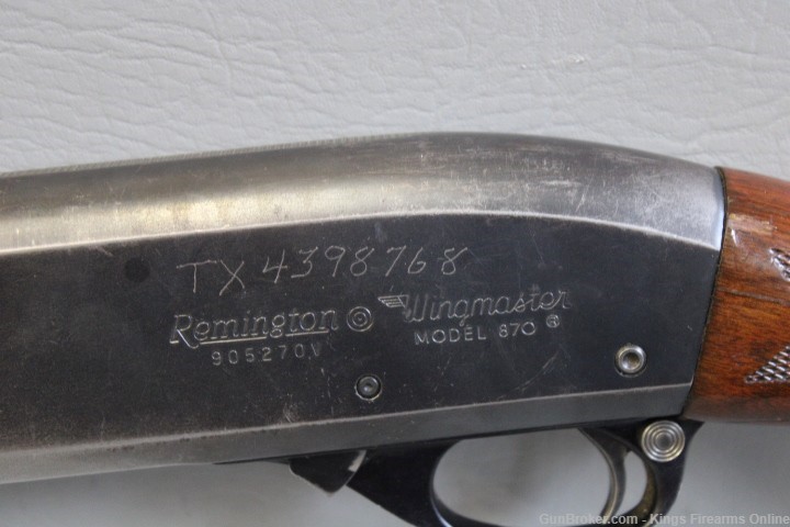 Remington 870 Wingmaster 12GA Item S-109-img-10