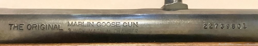 Marlin Goose Gun Model 55 3 Inch 12GA 36” - K-img-15