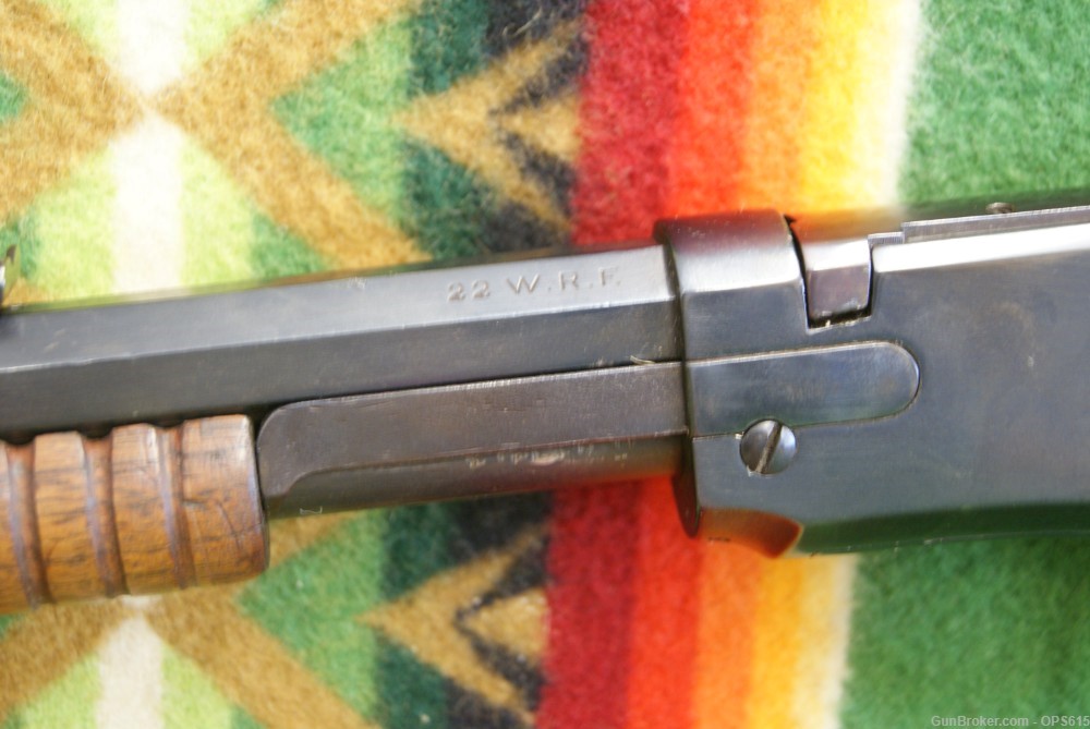 Winchester 1890 22 mag vintage pump 1913-img-3
