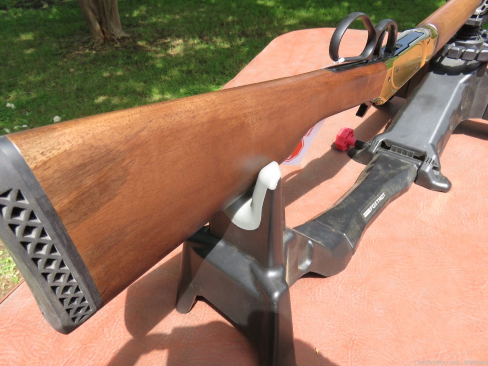 G Force Arms LVR410 20" 7+1 Brass Lever with Gorgeous Walnut Stock-img-22