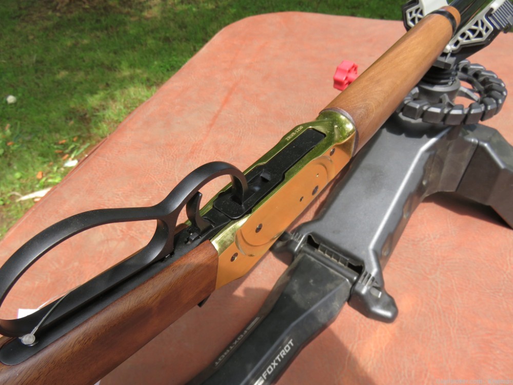 G Force Arms LVR410 20" 7+1 Brass Lever with Gorgeous Walnut Stock-img-21