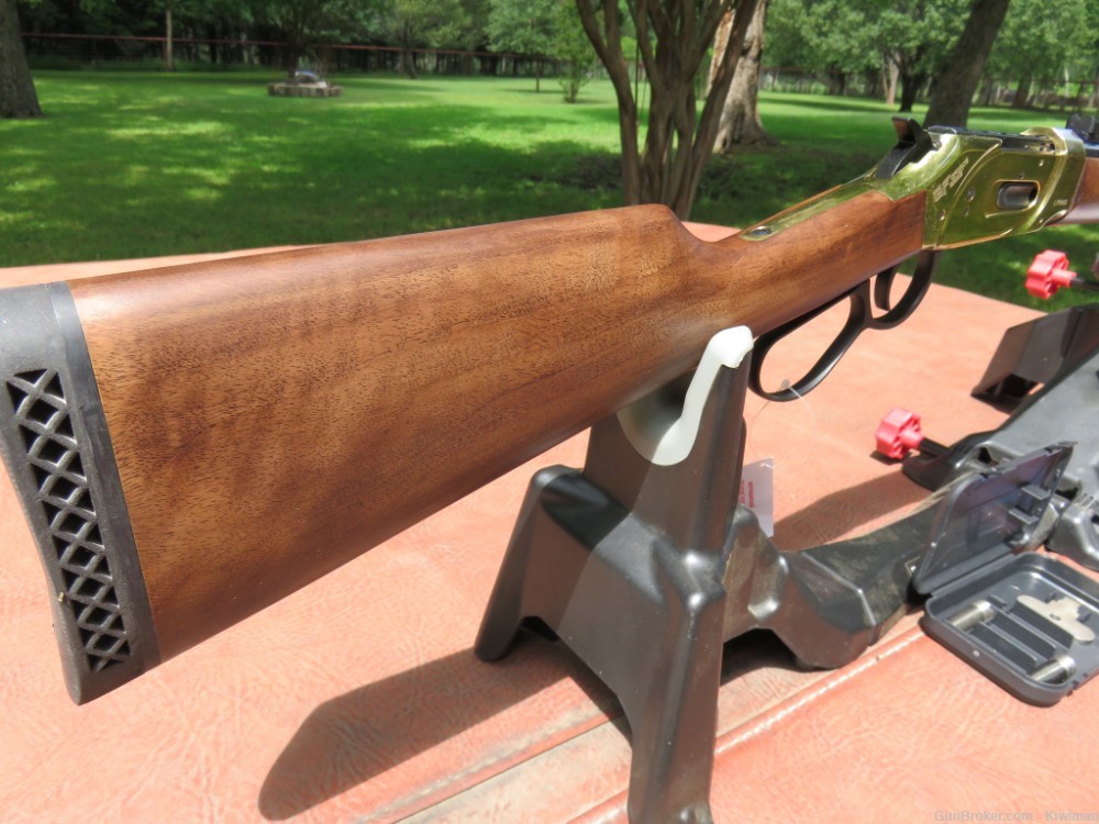 G Force Arms LVR410 20" 7+1 Brass Lever with Gorgeous Walnut Stock-img-11