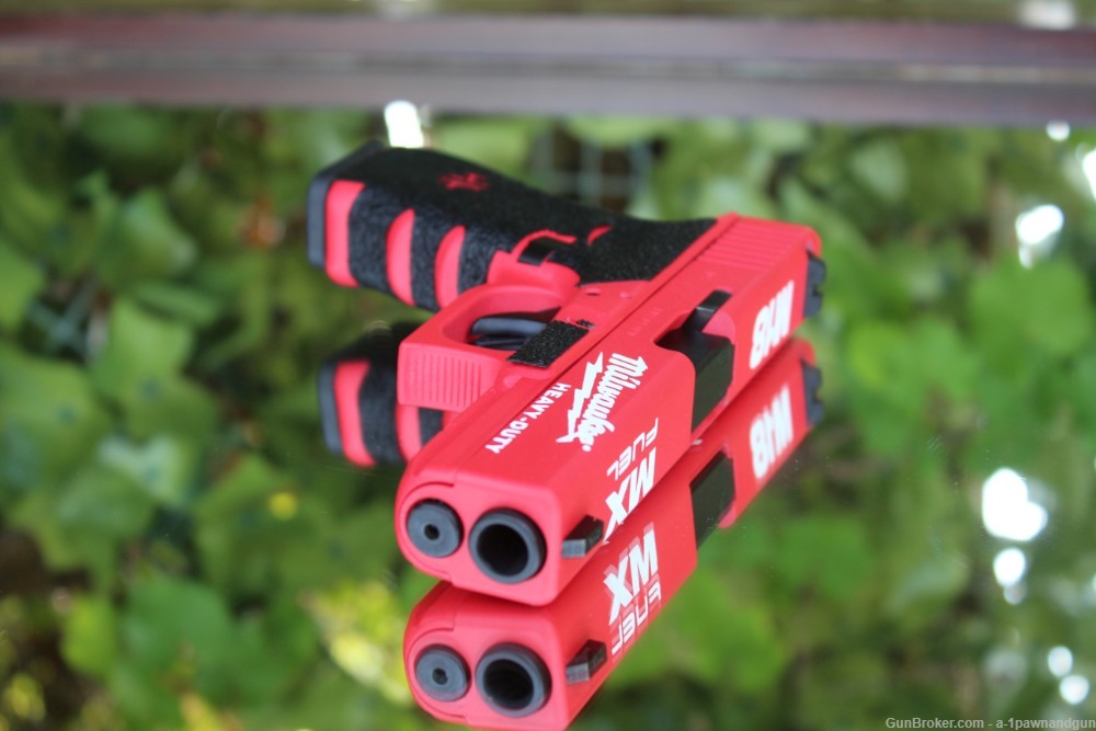 Glock 22 Gen 4 Milwaukee  Tools Tribute Duracoat Custom .40-img-14