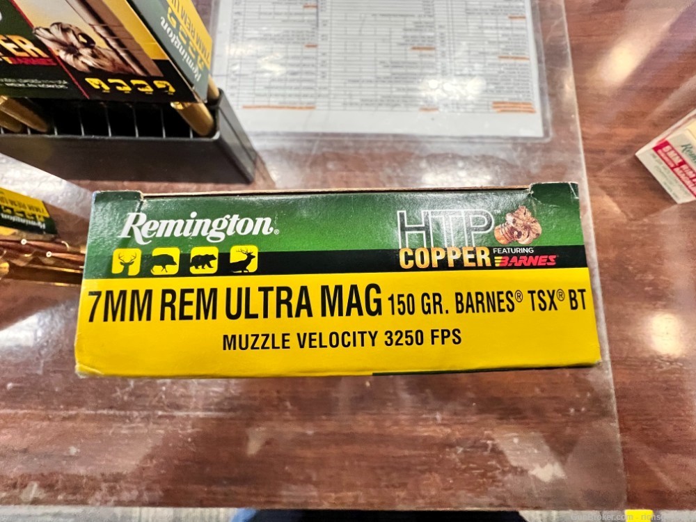 Remington 7mm REM ULTA MAG 150gr Barnes TSX BT-img-4