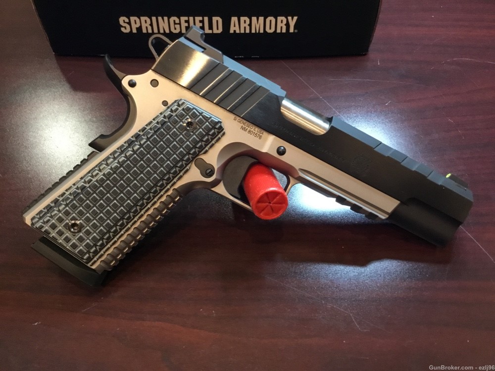 PENNY AUCTION SPRINGFIELD 1911 EMISSARY 45 ACP BLUED/STAINLESS-img-15