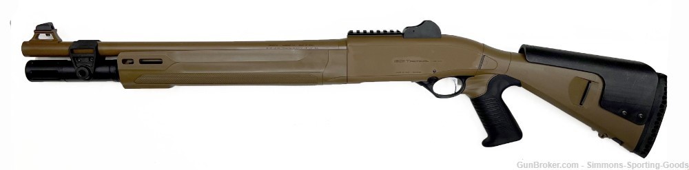 Beretta 1301 (J131M2TP18F) 18.5" 12ga 8Rd Mod2 Tactical Shotgun - FDE-img-0