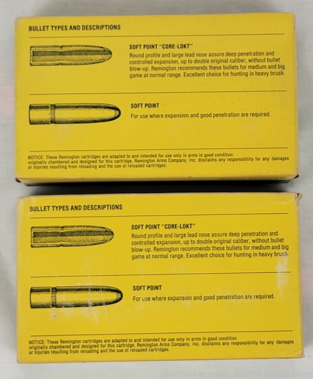 Remington Core-Lokt 303 British 180 Grain Soft Point - 40 Rounds R303B1-img-2