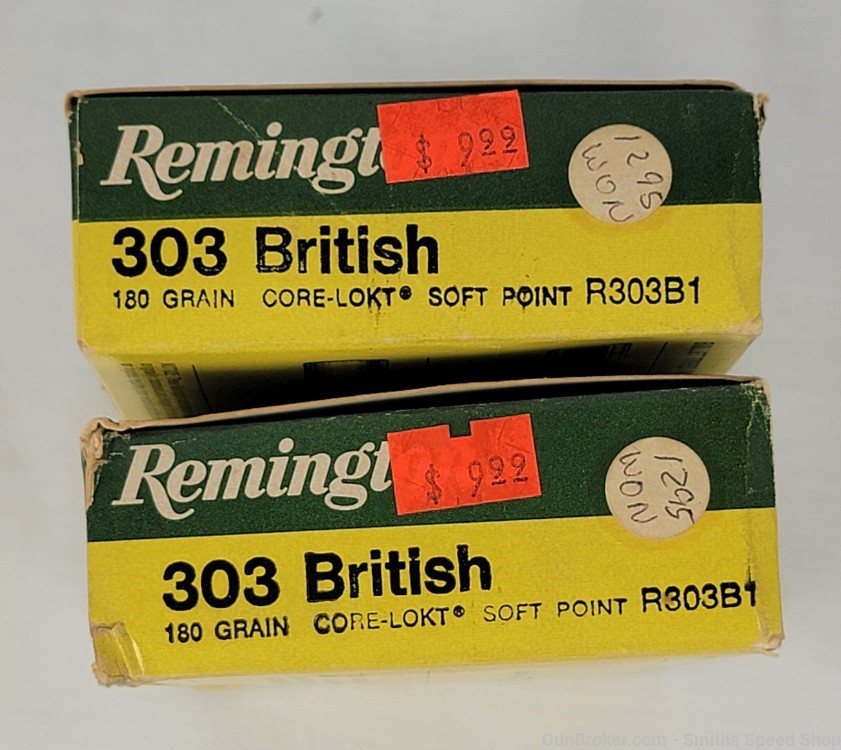 Remington Core-Lokt 303 British 180 Grain Soft Point - 40 Rounds R303B1-img-4