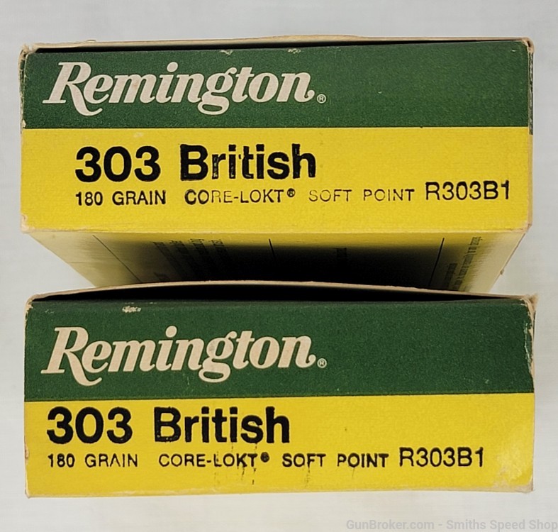 Remington Core-Lokt 303 British 180 Grain Soft Point - 40 Rounds R303B1-img-3