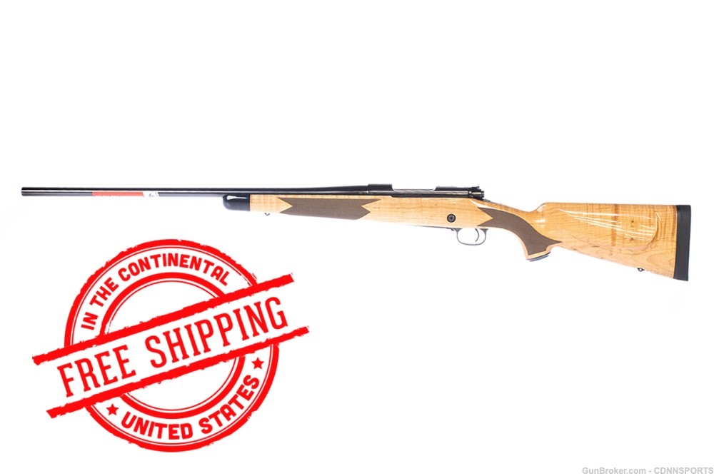 Winchester Model 70 Super Grade AAAA Maple 6.8 Western Pre-64 1 of 100-img-1