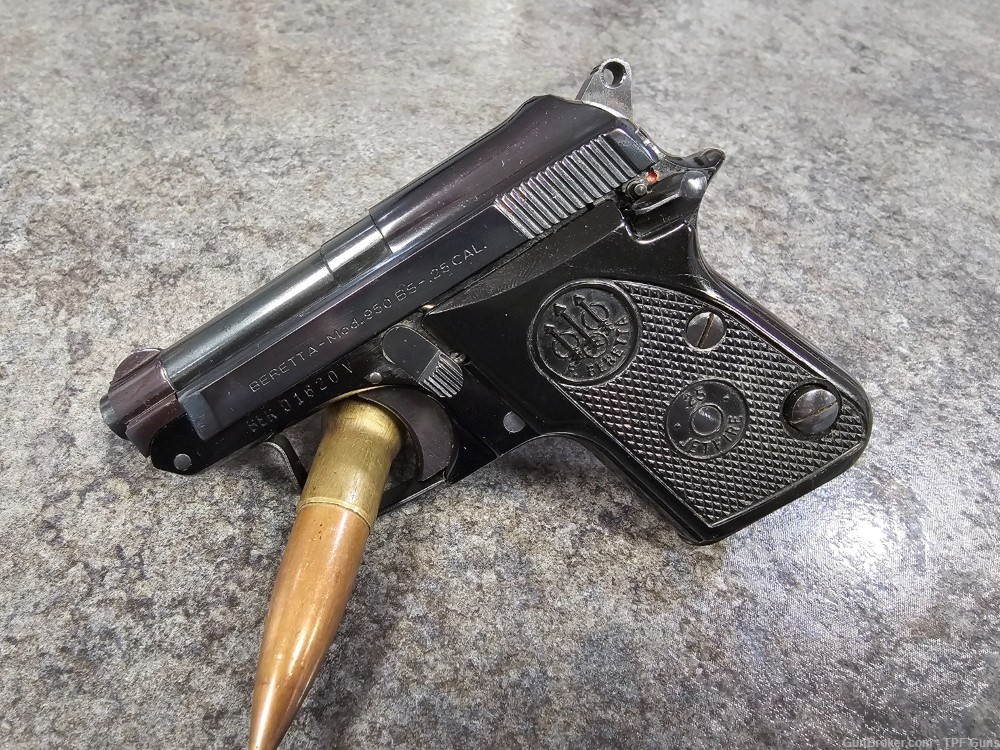 MINT CONDITION BERETTA MODEL 950BS .25 ACP-img-3