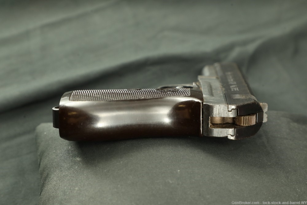WWII NSDAP Czech CZ vz. 27 fnh WaA76 7.65mm .32 ACP Semi-Auto Pistol C&R-img-12
